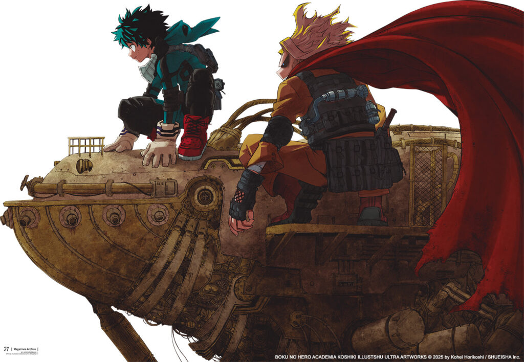 Artbook my hero academia