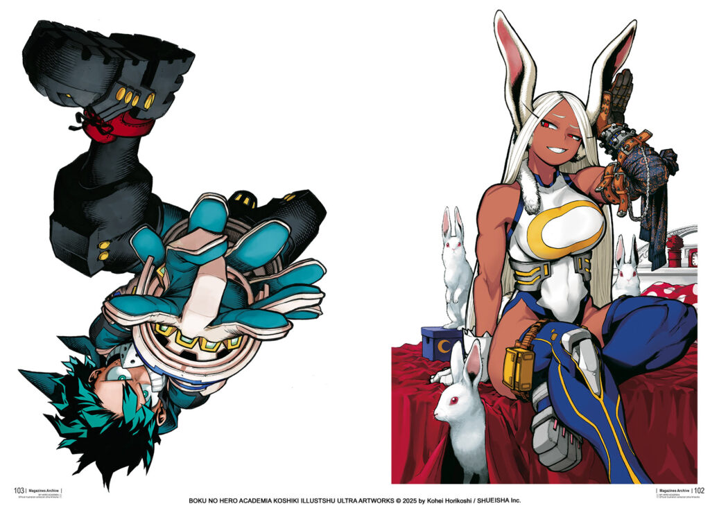 Artbook my hero academia