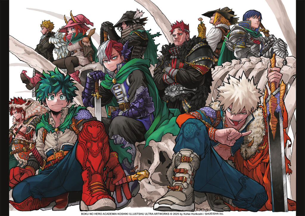Artbook my hero academia