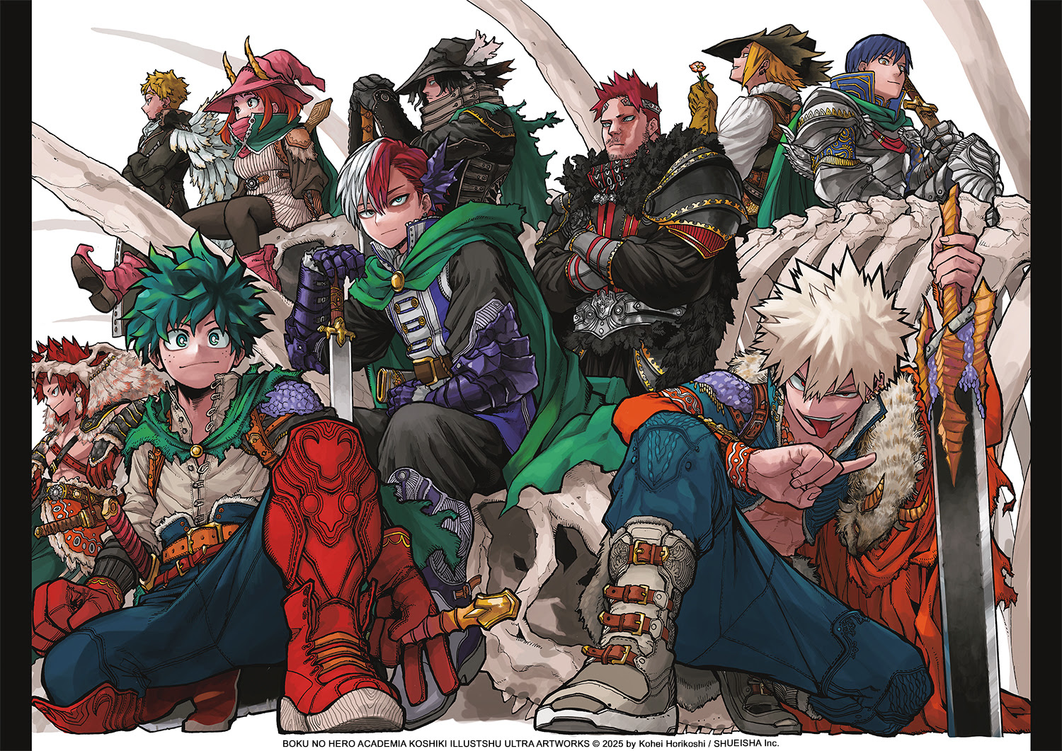 Artbook my hero academia