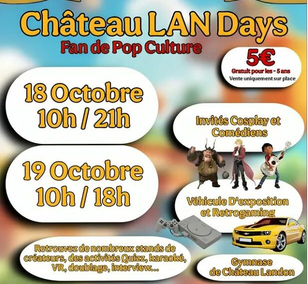 Château Lan Days, Le salon Pop Culture en pleine Cité Médiévale