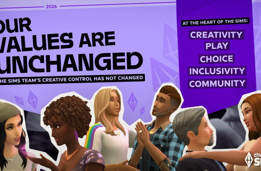 Les Sims dévoilent leur vision 2026 : nouvelles expériences et valeurs fondatrices au cœur de la franchise