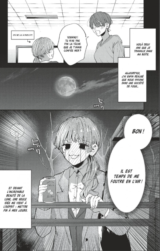 Shojo manga - Hana ne peut pas vivre sans moi - édité chez Vega livres - Romance mature et psychologique.