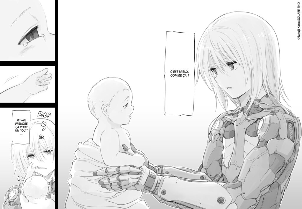 Mechanical Buddy Universe planche manga