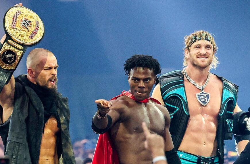IShowSpeed marque WrestleMania 42 avec un saut historique sur Logan Paul