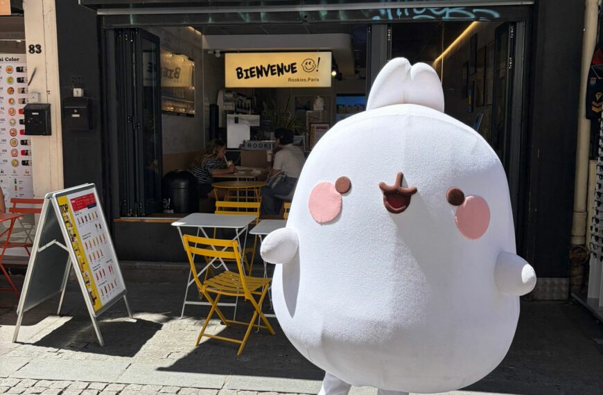 Molang s&rsquo;installe au Rookies