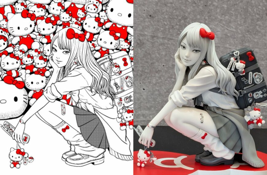 La nouvelle figurine Tomie x Hello Kitty affole internet