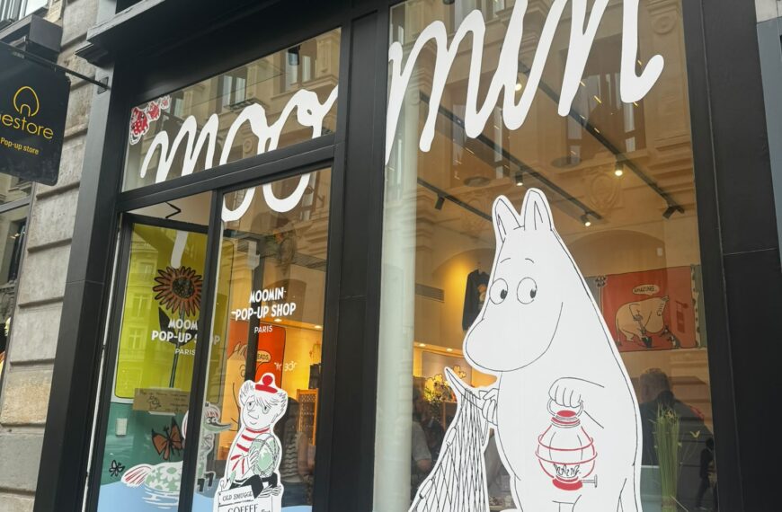 Moomin s&rsquo;installe à Paris !